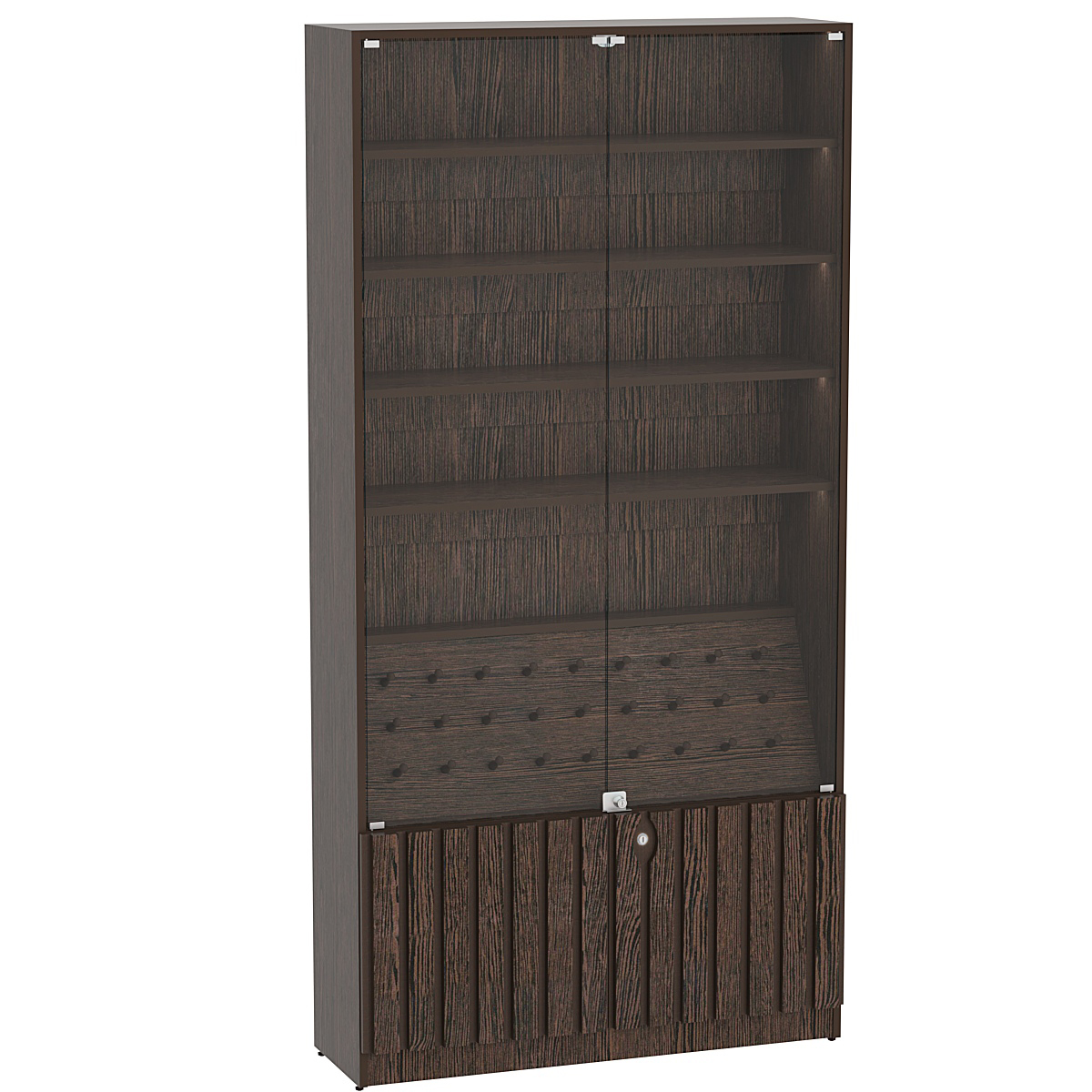 Витрина серии "Смок" №2 Дуб Венге