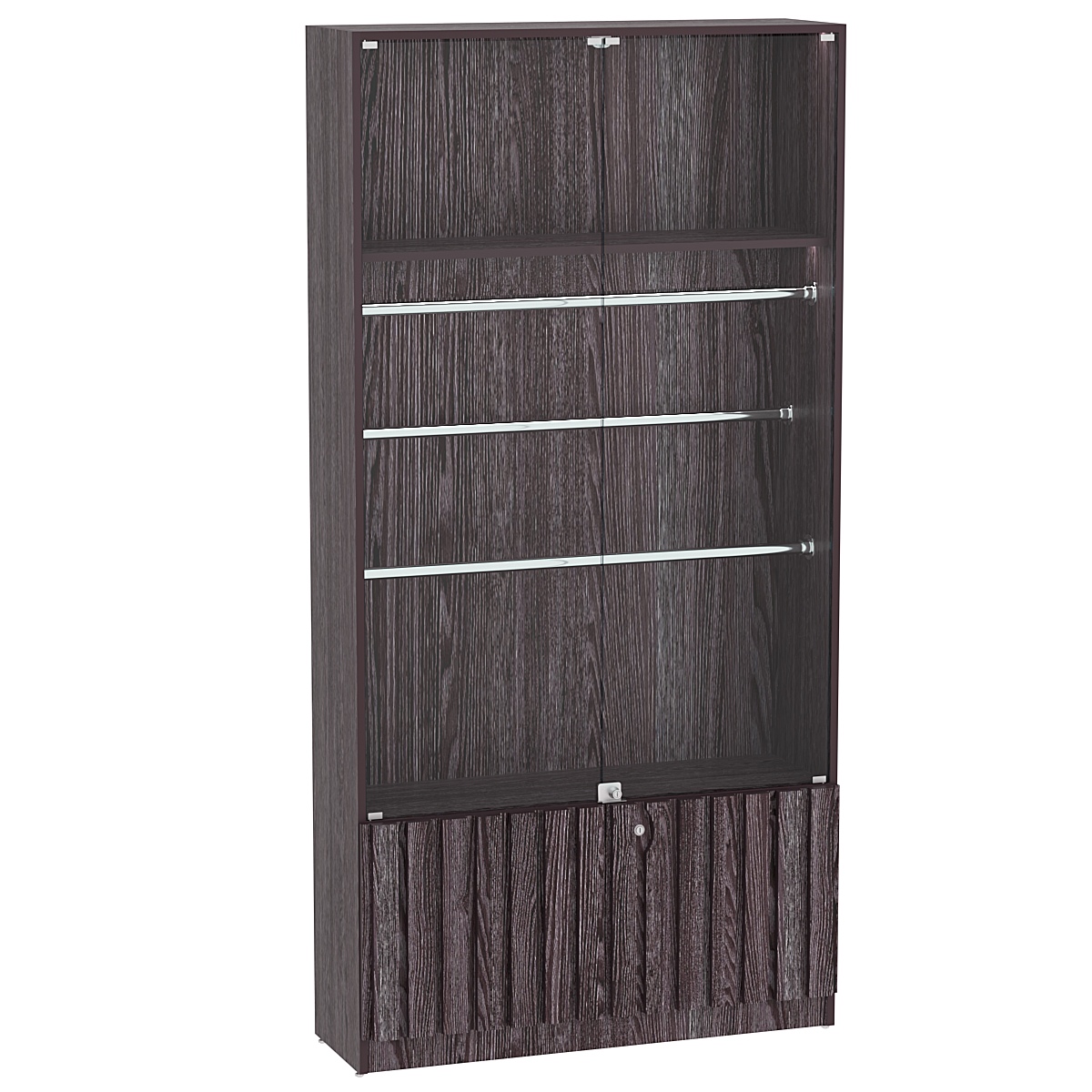 Витрина серии "Смок" №3 Ясень Анкор темный - U31105