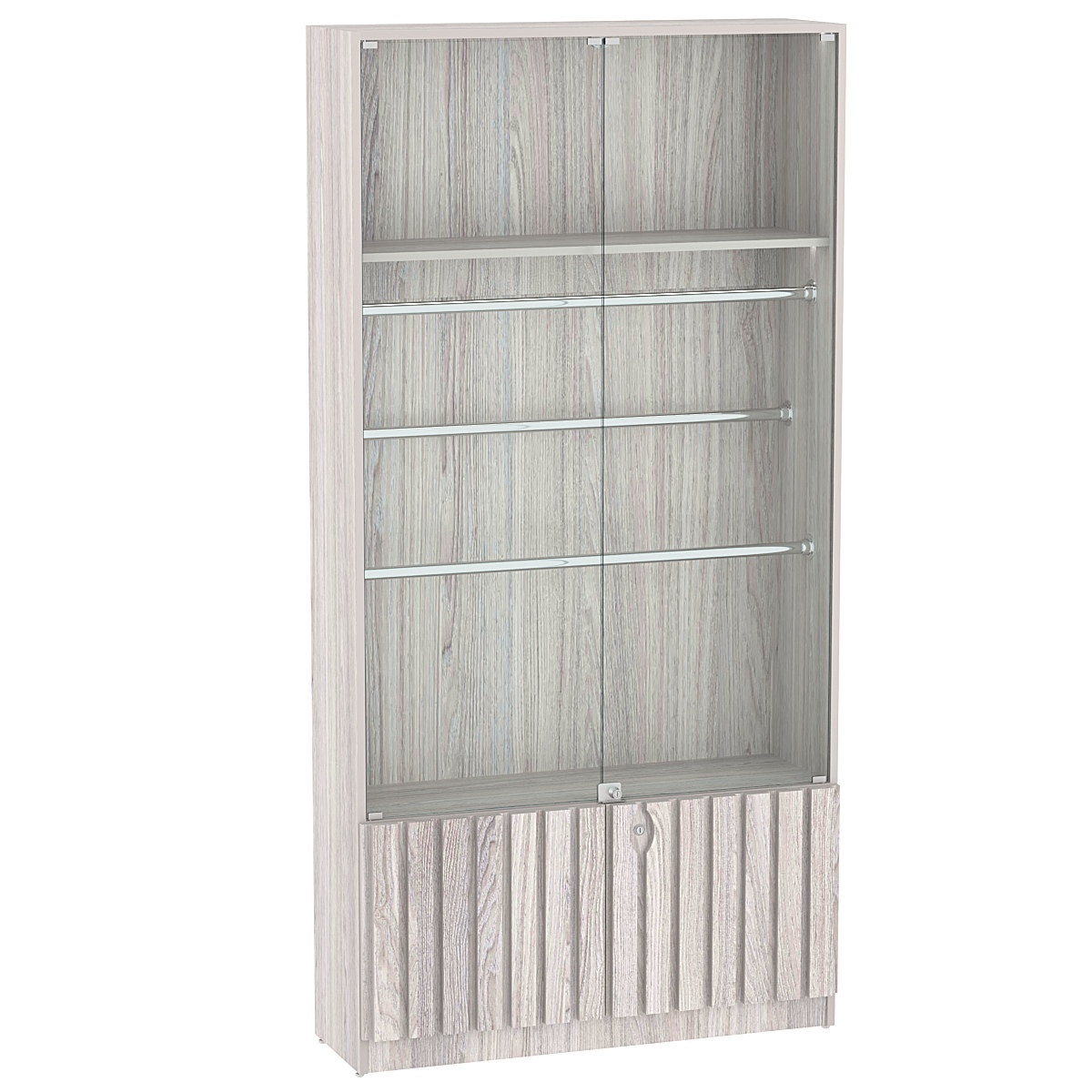 Витрина серии "Смок" №3 Ясень Анкор светлый - U31104