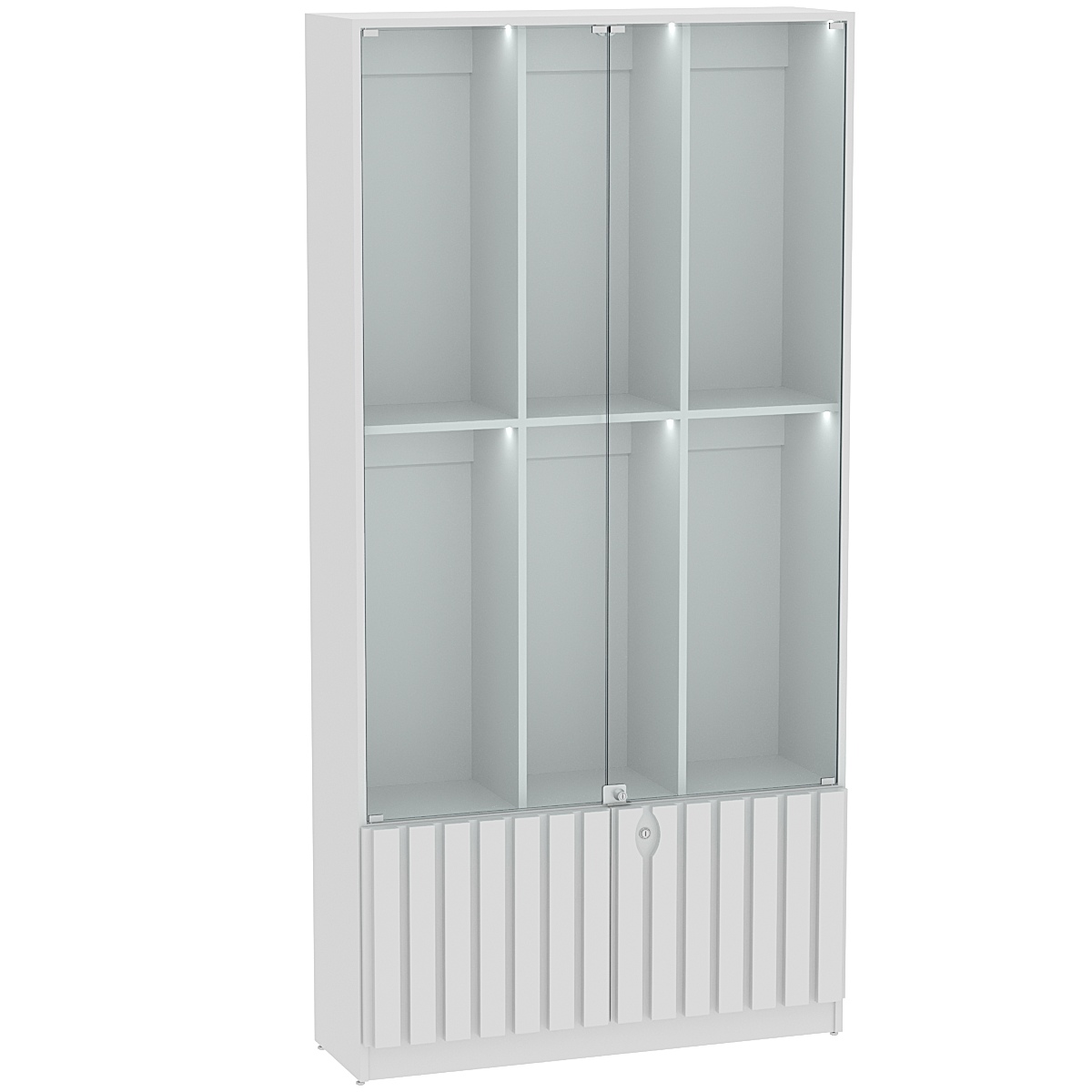 Витрина серии "Смок" №4-1000 Серый