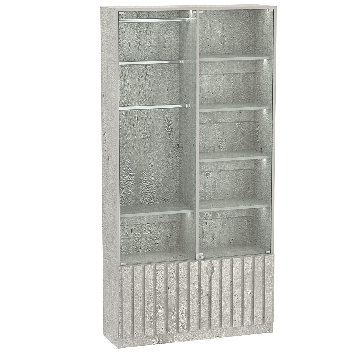 Витрина серии "Смок" №5 Метрополитан Грей