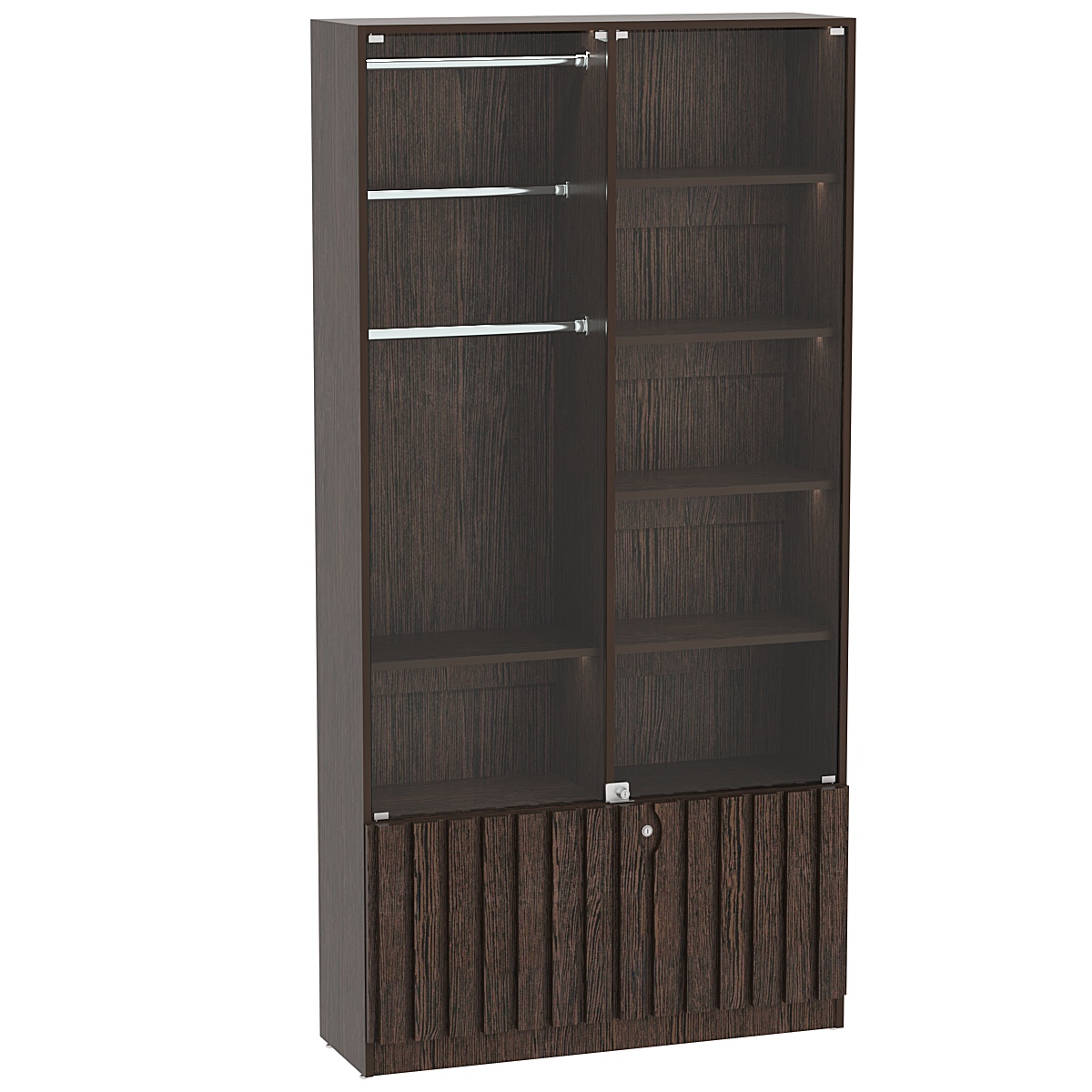 Витрина серии "Смок" №5 Дуб Венге