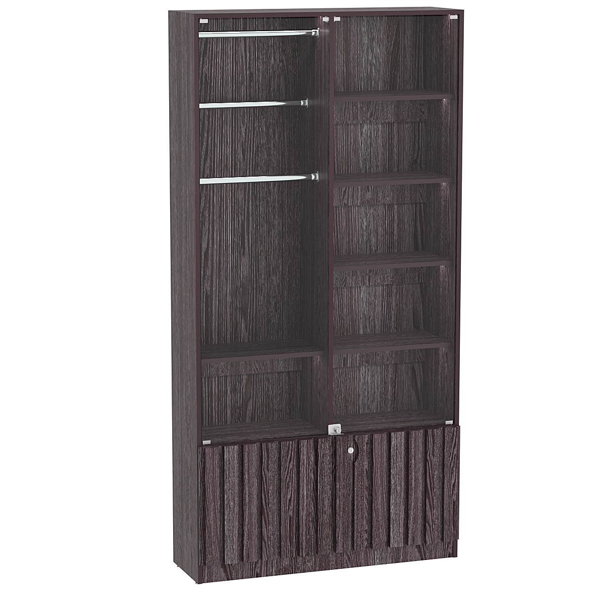 Витрина серии "Смок" №5 Ясень Анкор темный - U31105