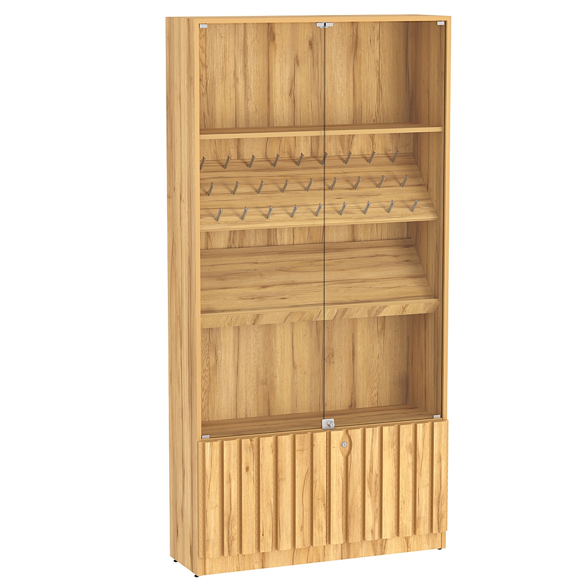 Витрина серии "Смок" №6 Дуб Золотистый