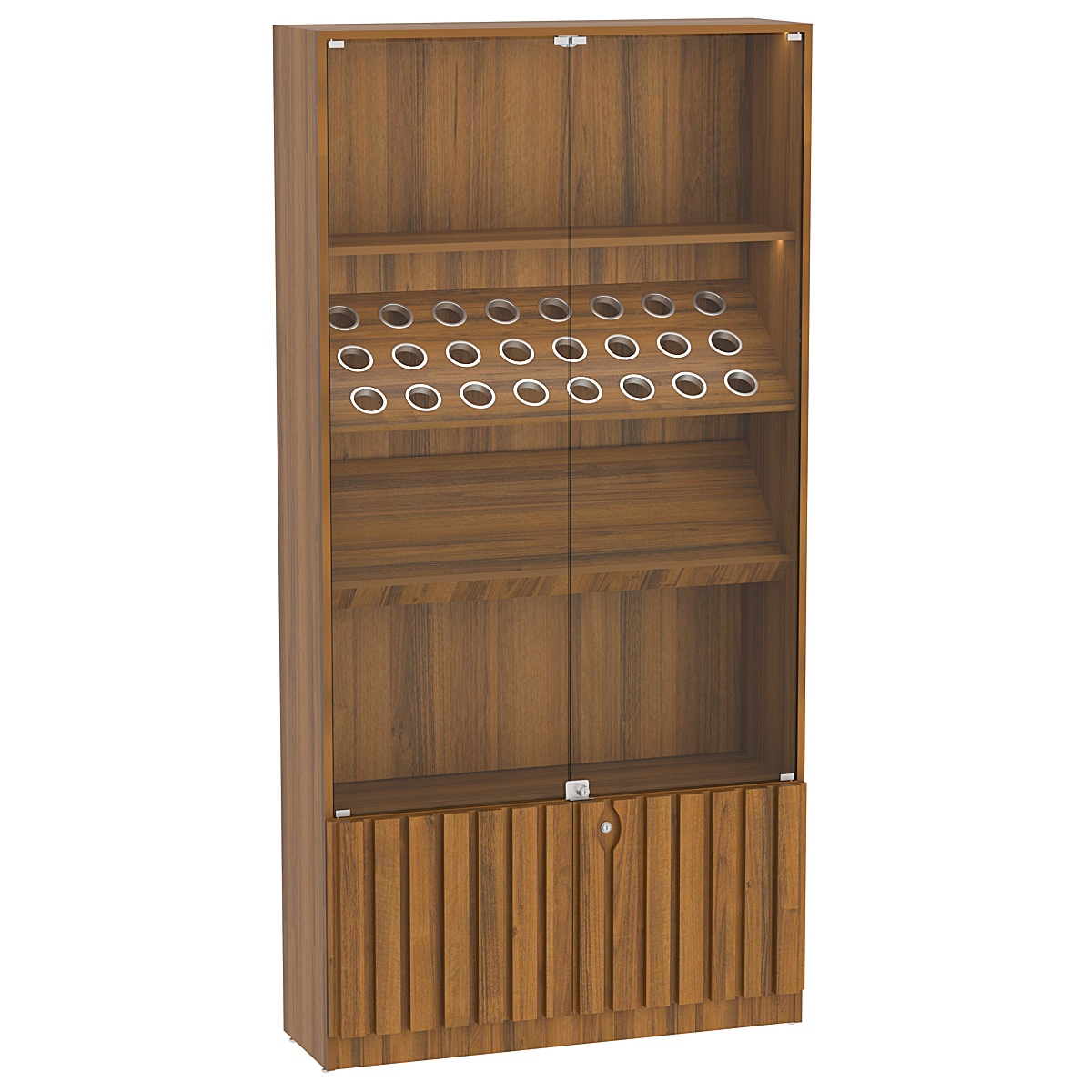 Витрина серии "Смок" №7 Орех