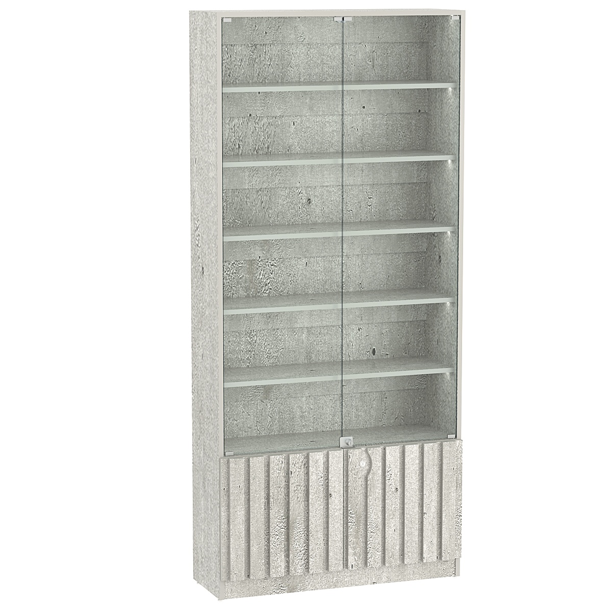 Витрина серии "Смок" №1-900 Метрополитан Грей