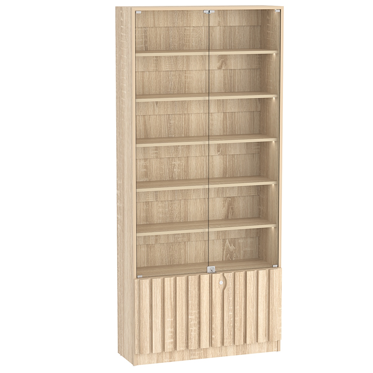 Витрина серии "Смок" №1-900 Дуб Сонома