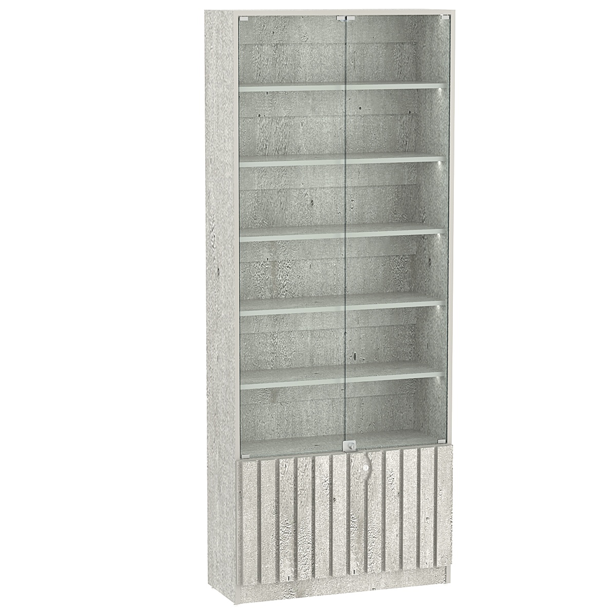 Витрина серии "Смок" №1-800 Метрополитан Грей