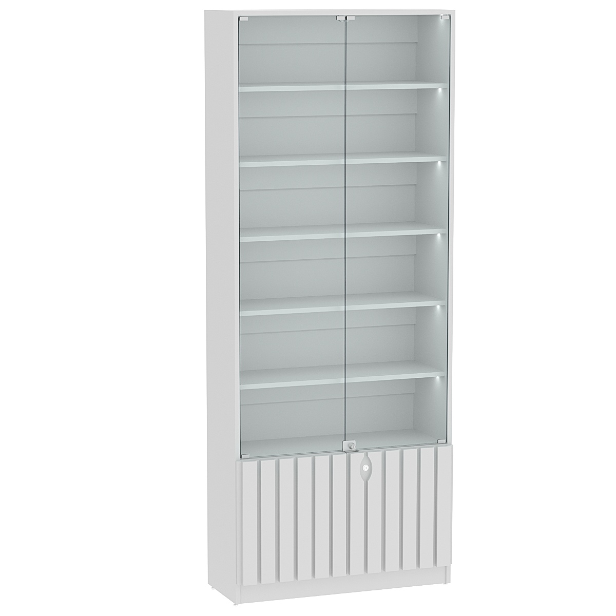 Витрина серии "Смок" №1-800 Серый