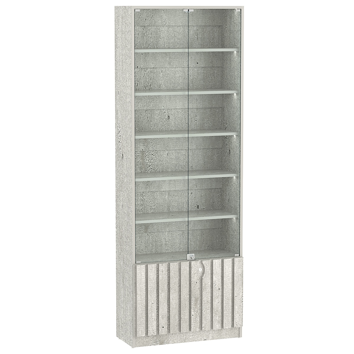 Витрина серии "Смок" №1-700 Метрополитан Грей