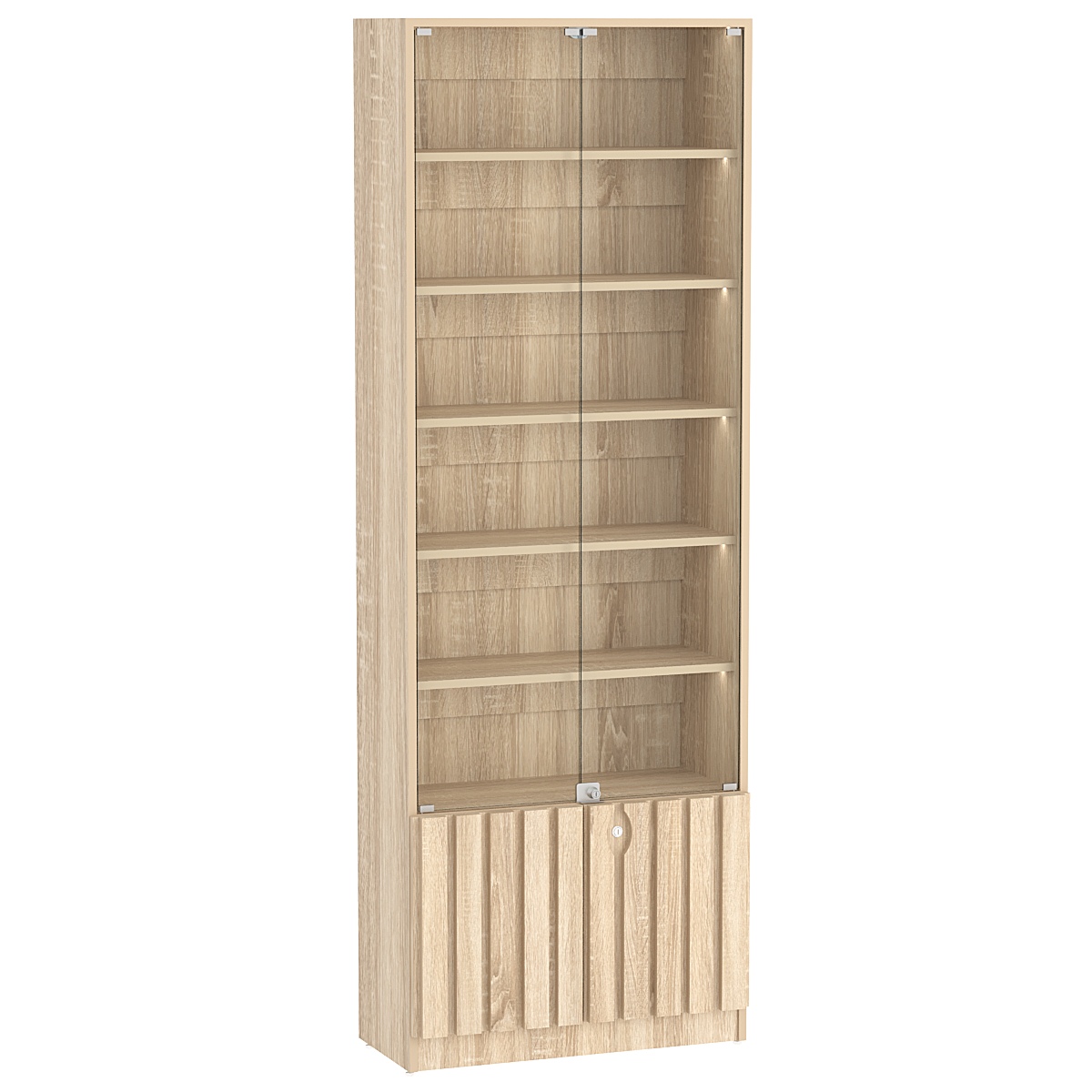 Витрина серии "Смок" №1-700 Дуб Сонома