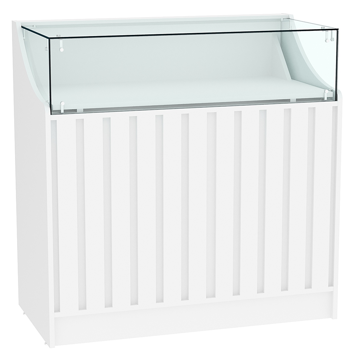 Прилавок серии "Смок" №1 Белый