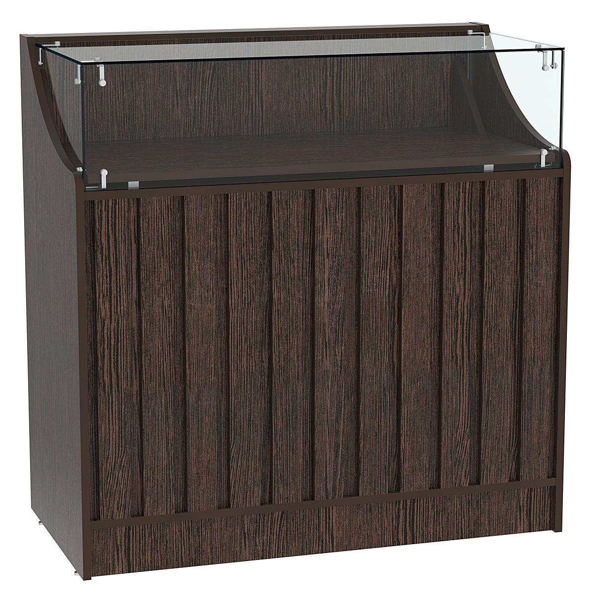 Прилавок серии "Смок" №1 Дуб Венге