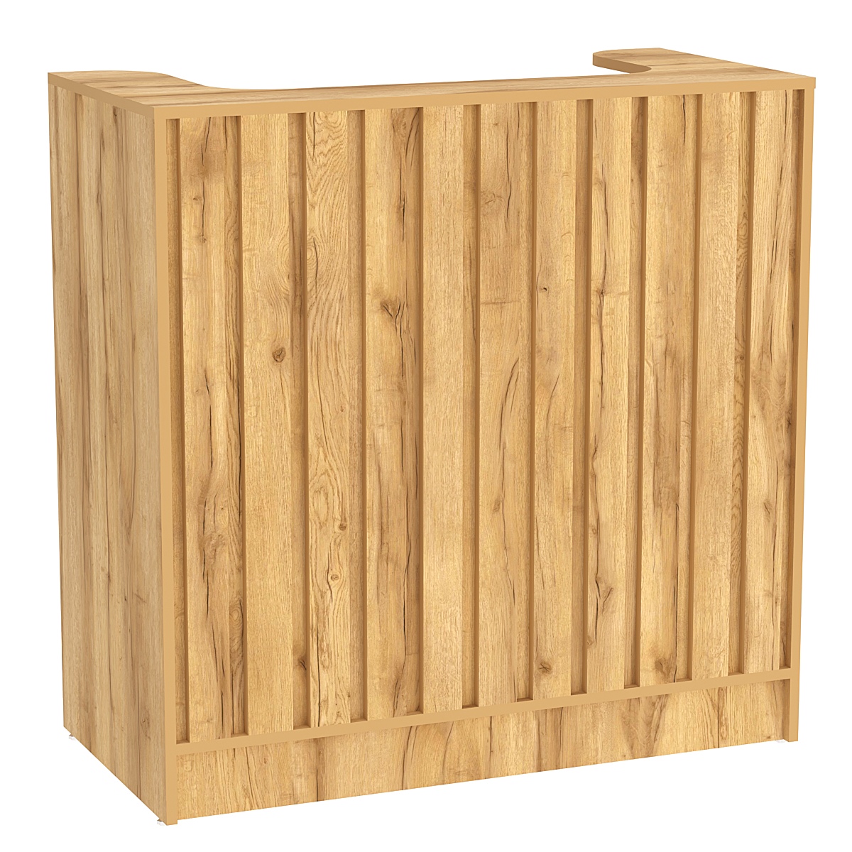 Прилавок под кассу серии "Смок" №2 Дуб Золотистый