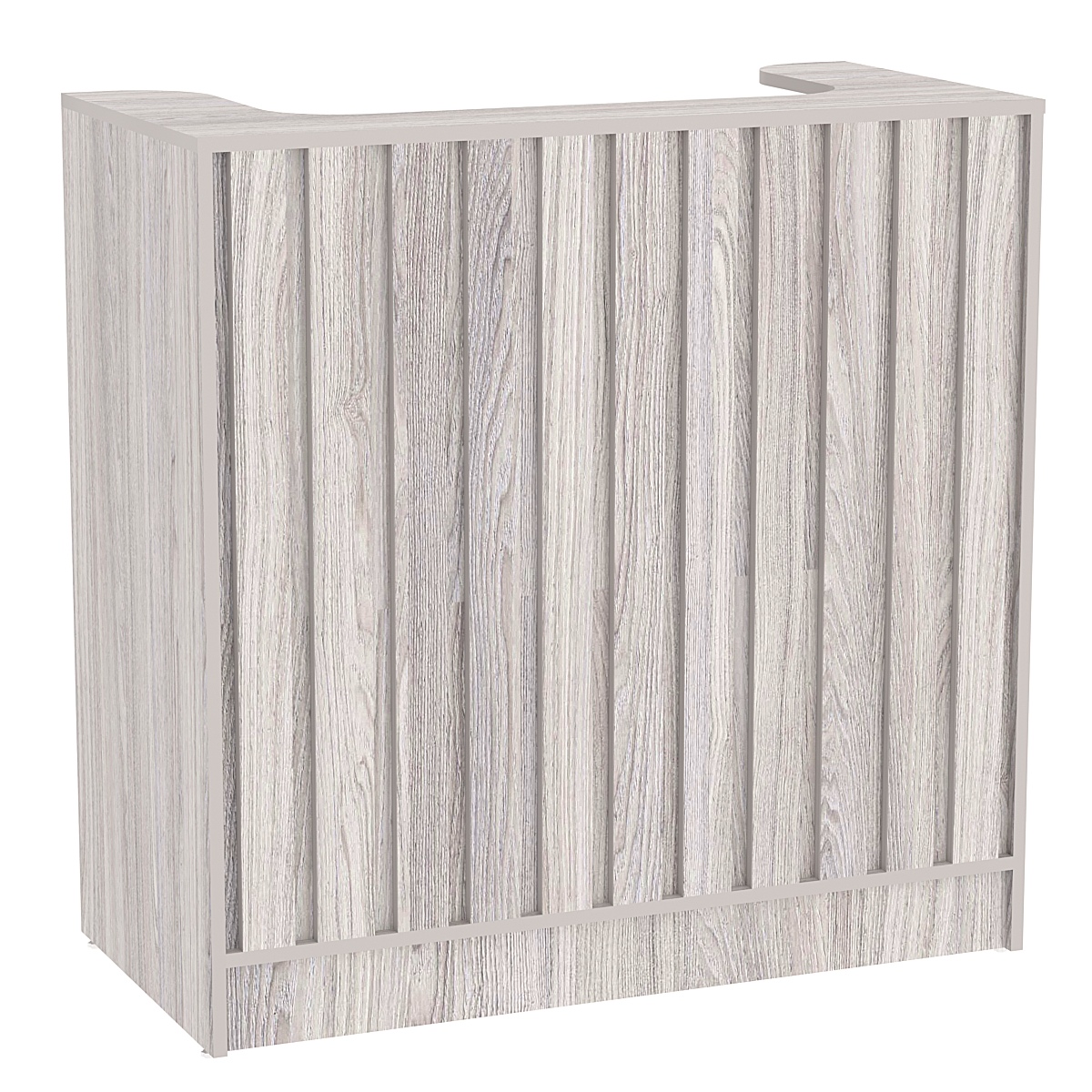 Прилавок под кассу серии "Смок" №2 Ясень Анкор светлый - U31104