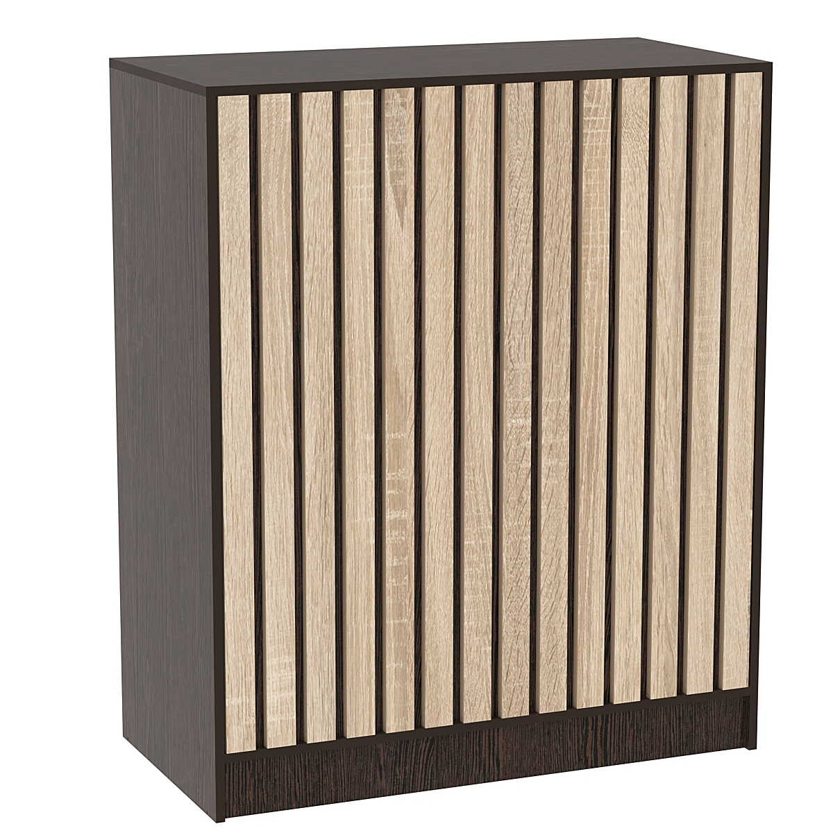 Прилавок под кассу серии "Смок" №1 Дуб Венге и Дуб Сонома