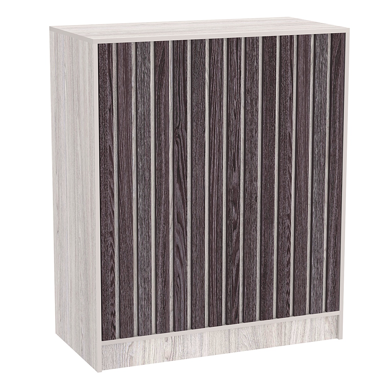 Прилавок под кассу серии "Смок" №1 Ясень Анкор светлый + Ясень Анкор темный