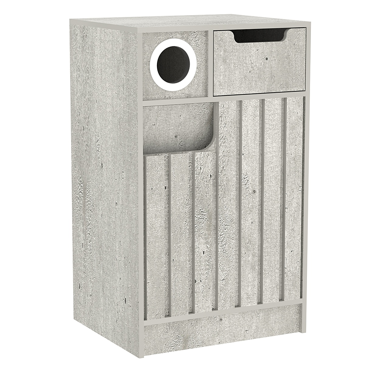 Прилавок под кофе серии "Смок" Метрополитан Грей