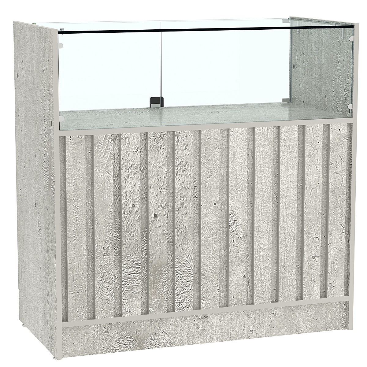 Прилавок серии "Смок" №4 Метрополитан Грей