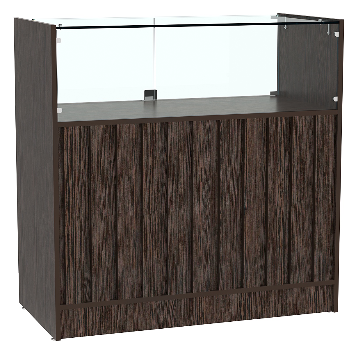 Прилавок серии "Смок" №4 Дуб Венге