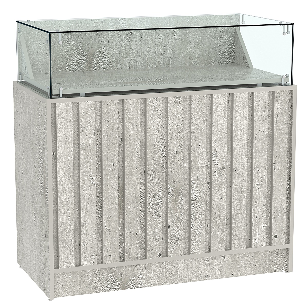 Прилавок серии "Смок" №5 Метрополитан Грей