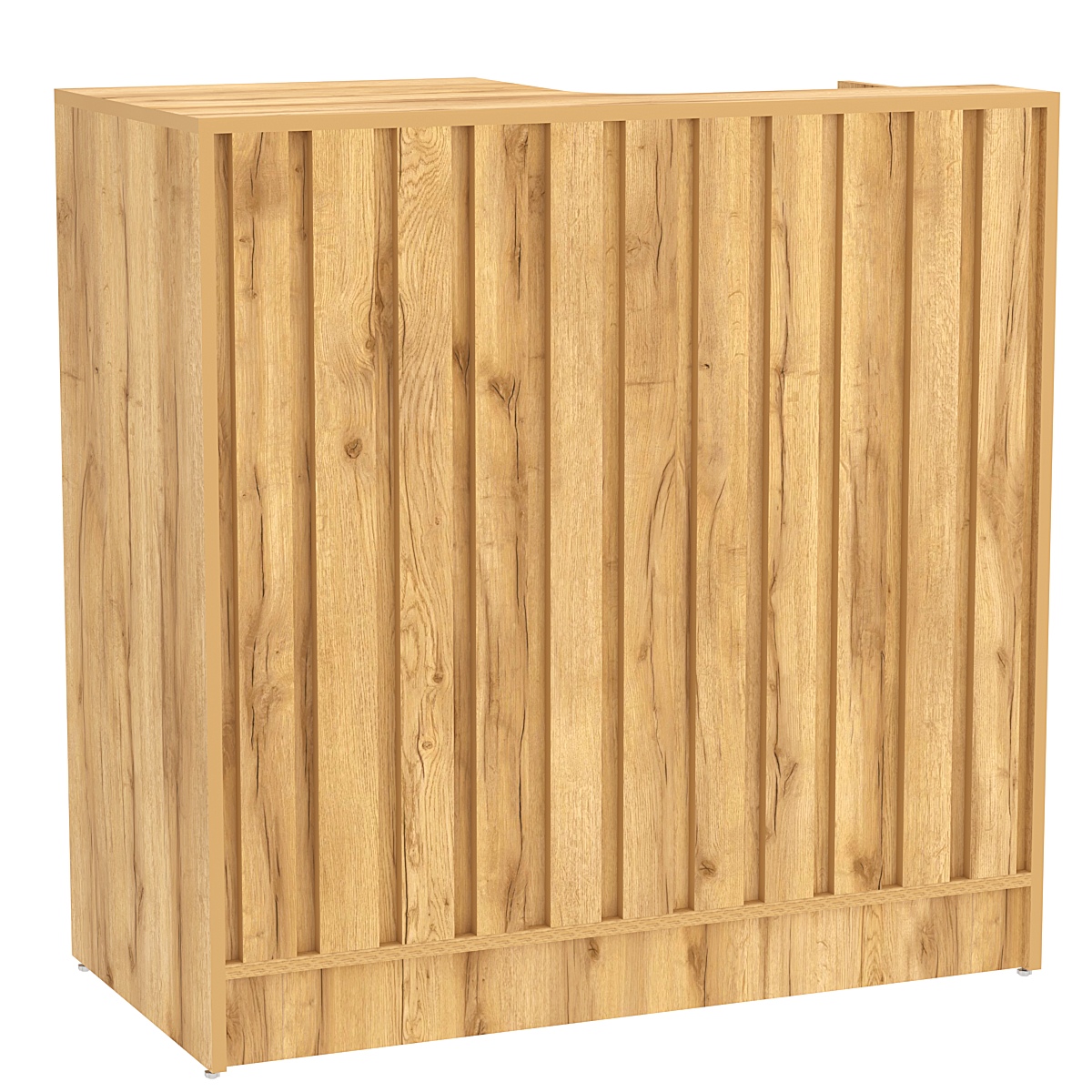 Прилавок под кассу серии "Смок" №3 Дуб Золотистый