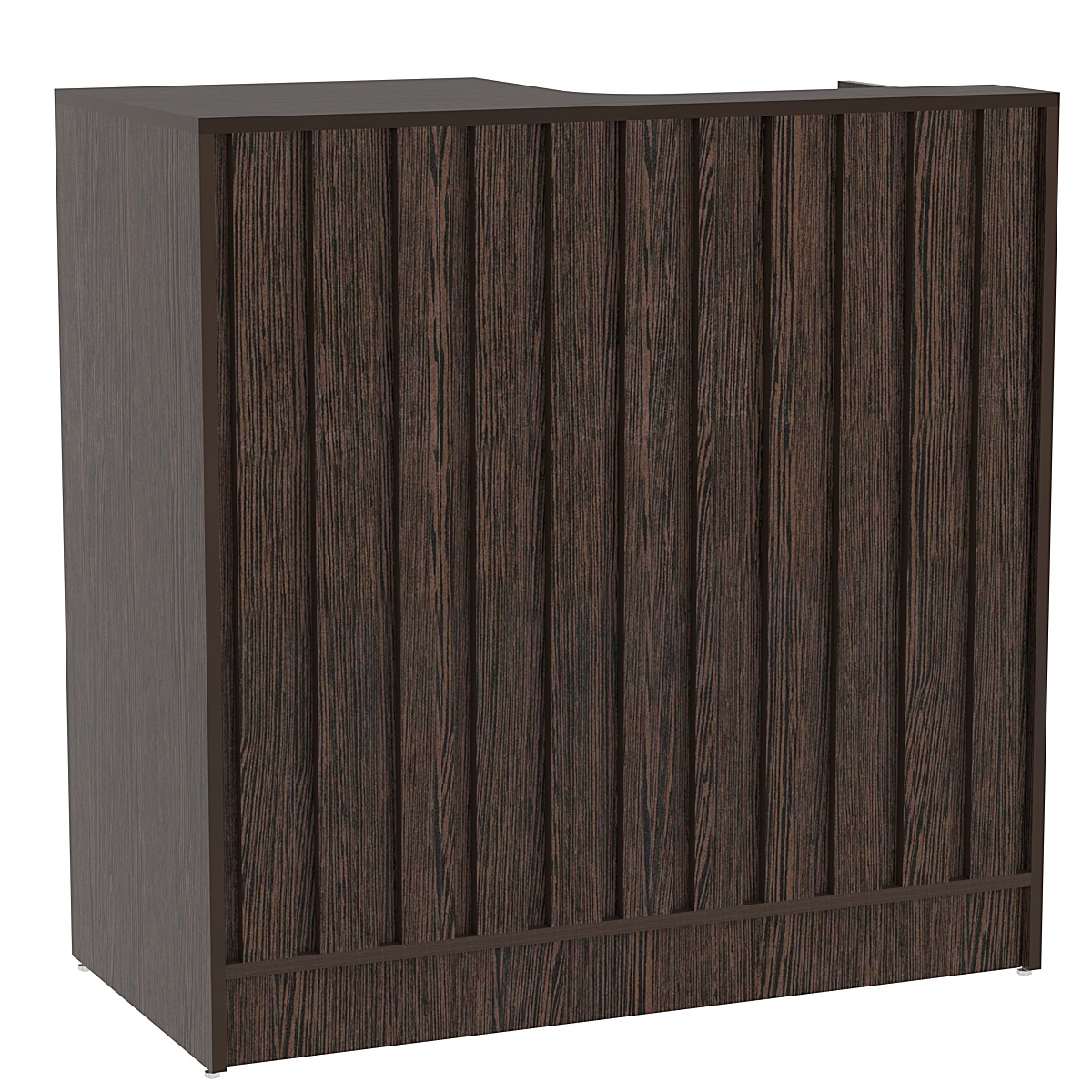 Прилавок под кассу серии "Смок" №3 Дуб Венге