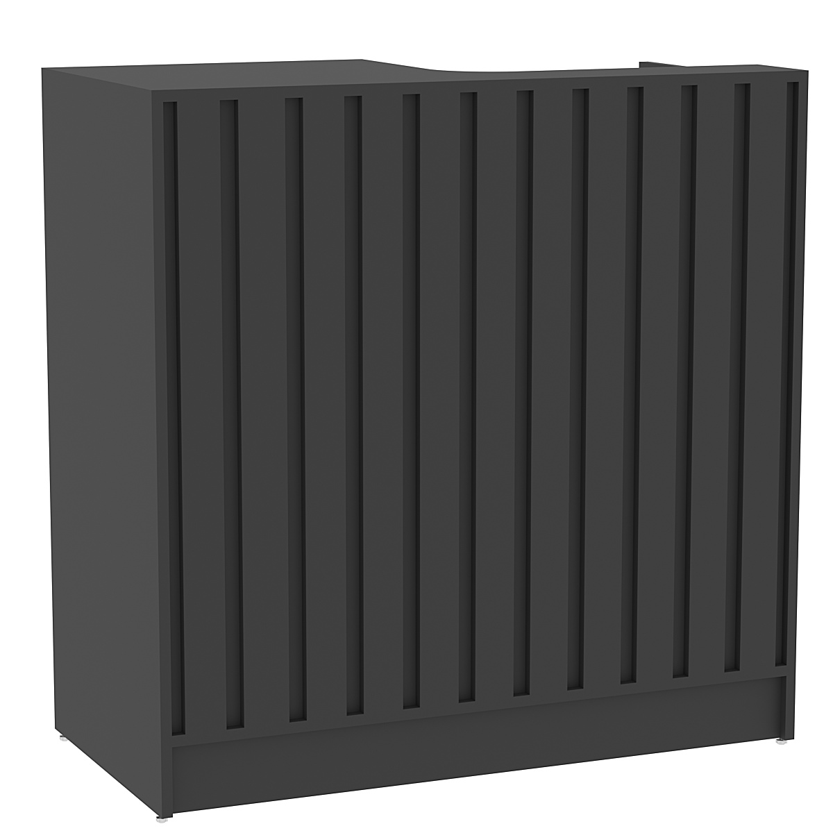 Прилавок под кассу серии "Смок" №3 Черный