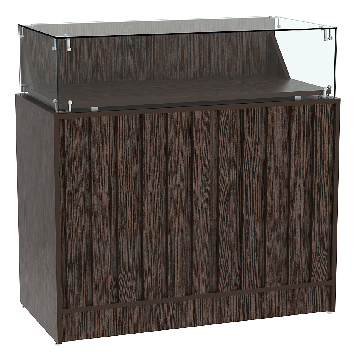 Прилавок серии "Смок" №7 Дуб Венге