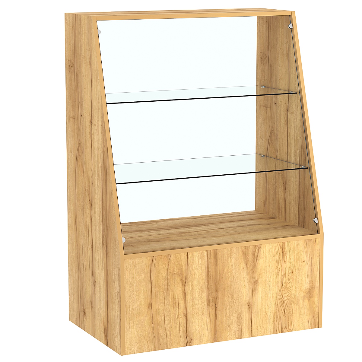 Прилавок для конфет и орехов №2-СП Дуб Золотистый