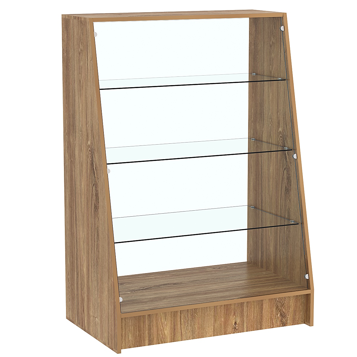 Прилавок для конфет и орехов №3-СП Дуб канзас коричневый Н1113 ST10