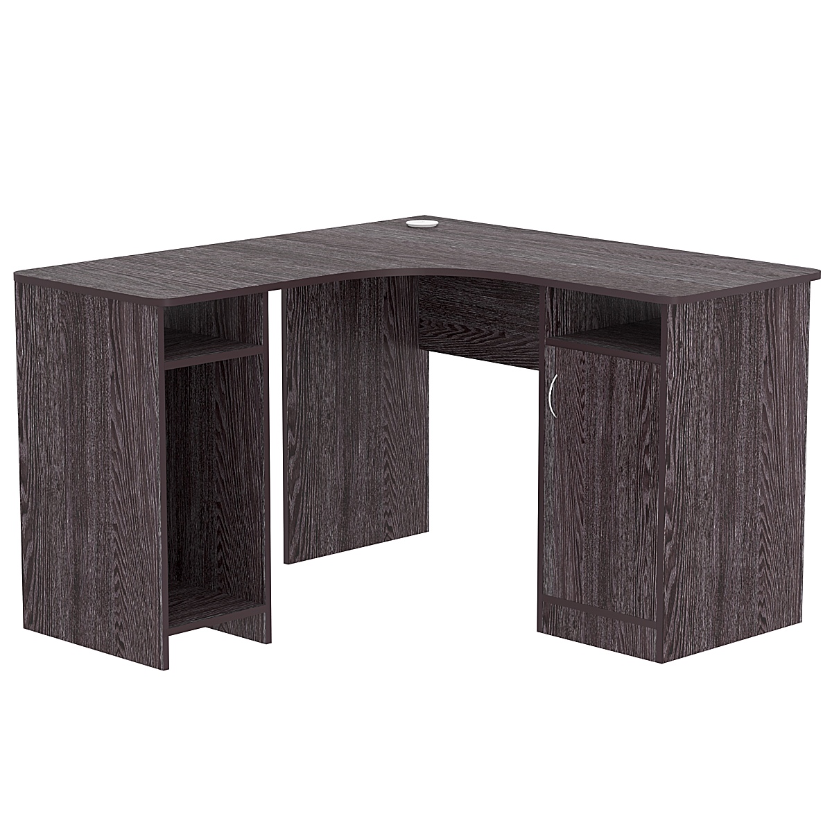 Стол угловой СУ-04-Л (левосторонний) Ясень Анкор темный - U31105