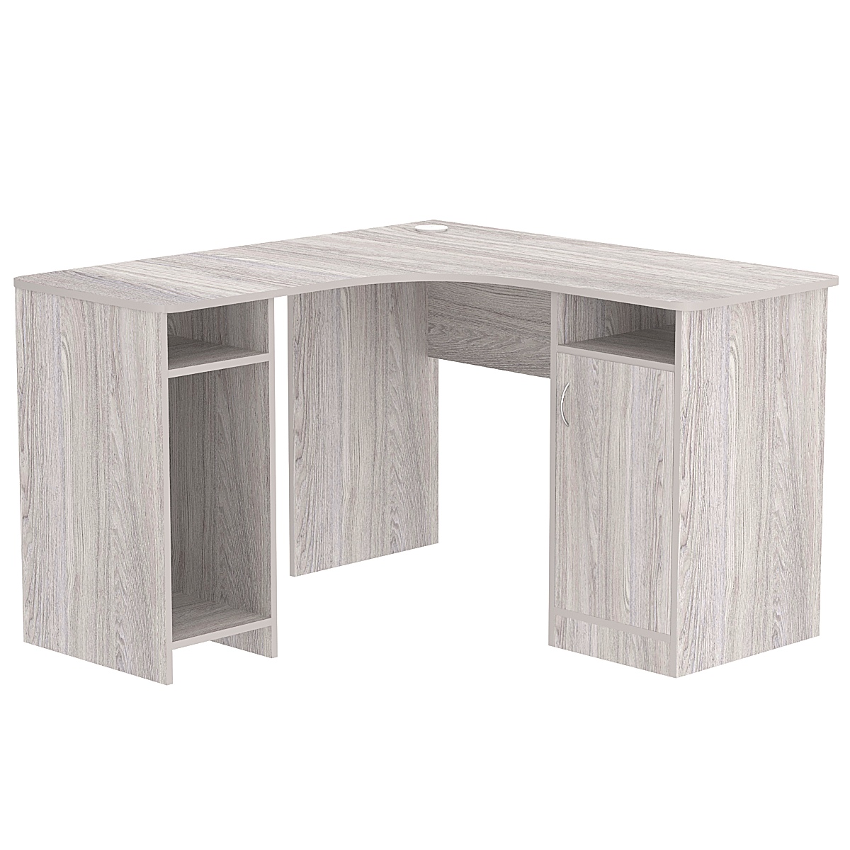 Стол угловой СУ-04-Л (левосторонний) Ясень Анкор светлый - U31104