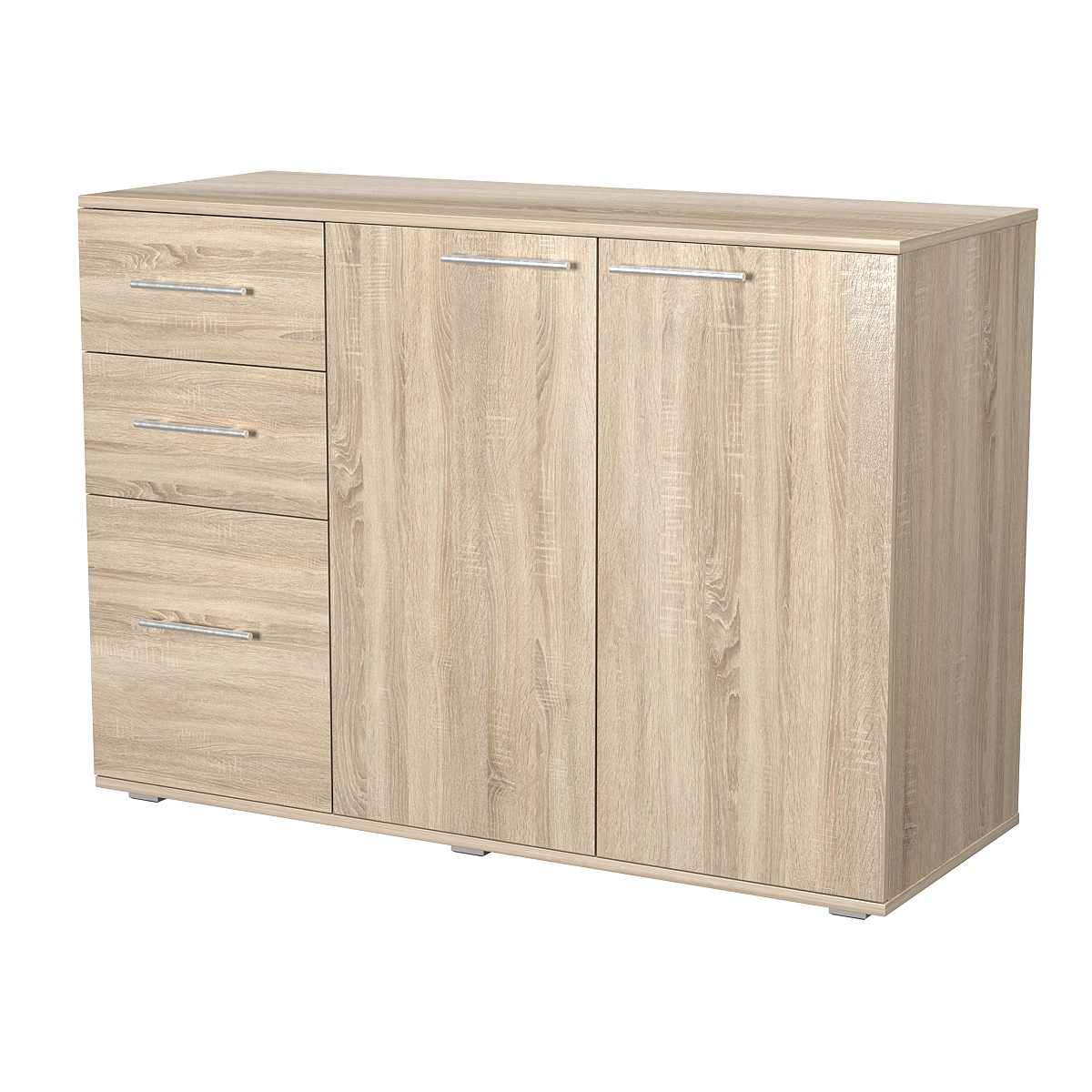 Комод ВЕКТОР КВ-06 Дуб Сонома