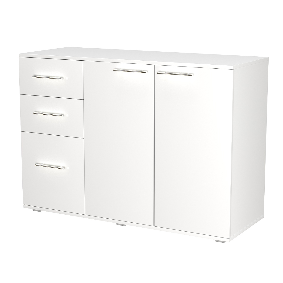 Комод ВЕКТОР КВ-06 Белый