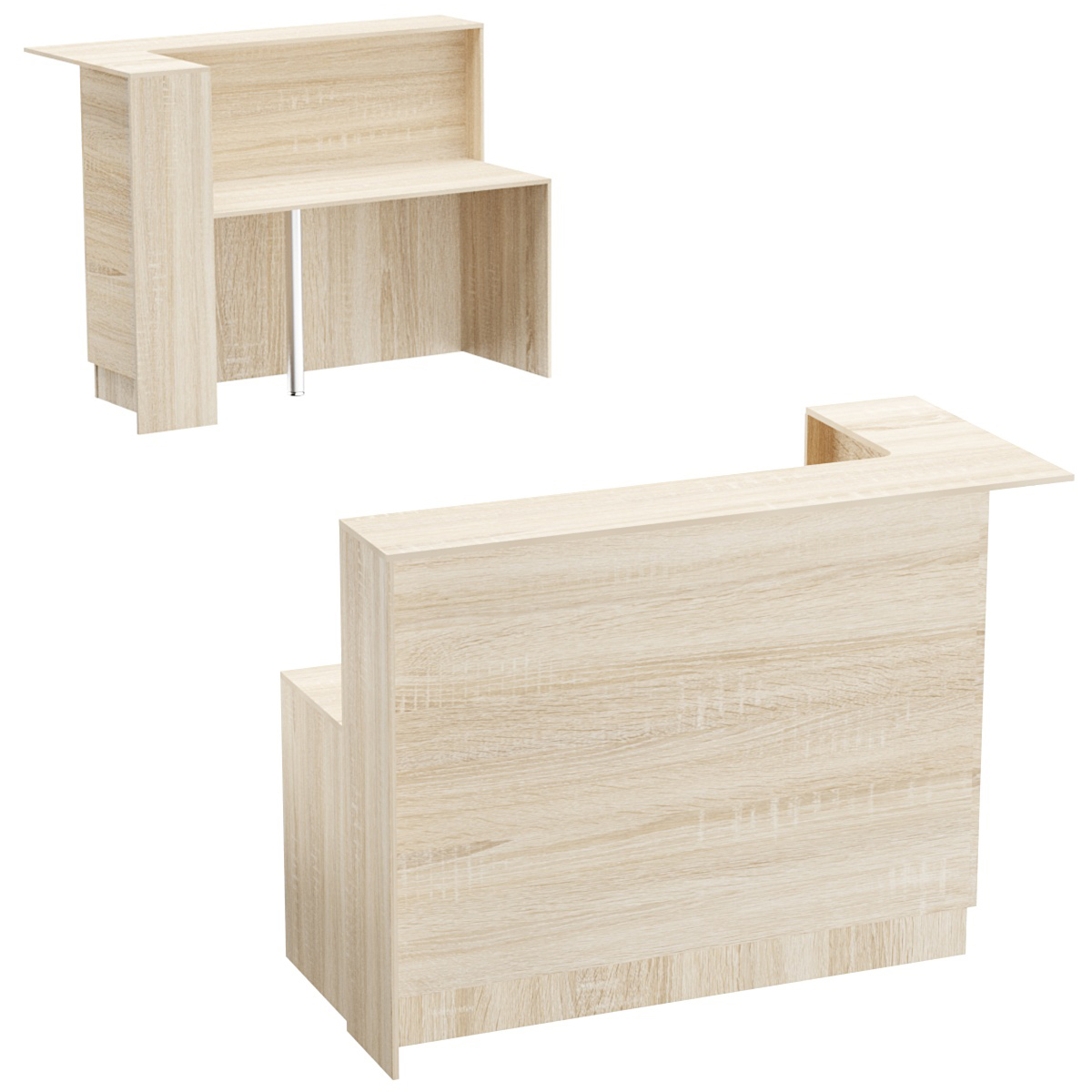 Стойка ресепшен КАРГО №1А Дуб Сонома