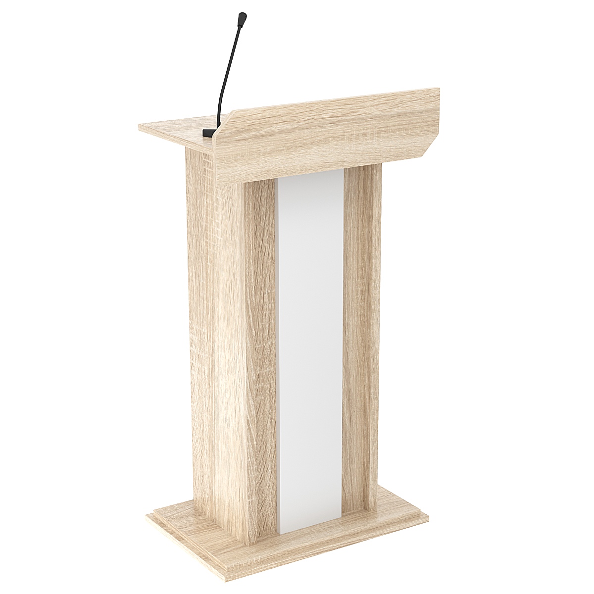 Кафедра для выступлений Конференс №11 Дуб Сонома + Белый