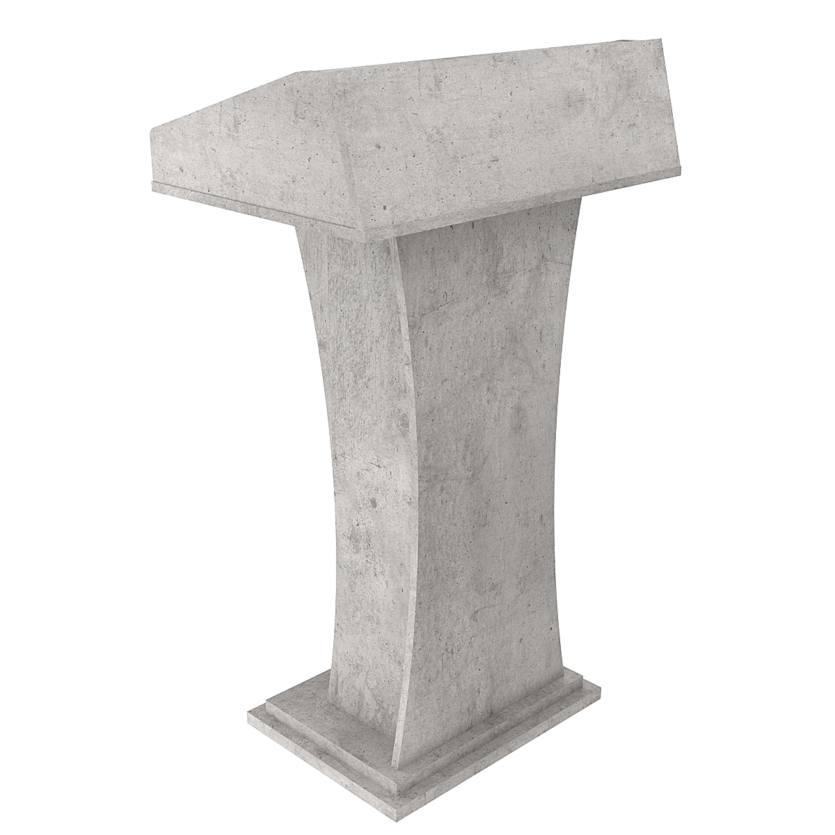 Кафедра для выступлений Конференс №12 Бетон Чикаго светло-серый F186 ST9