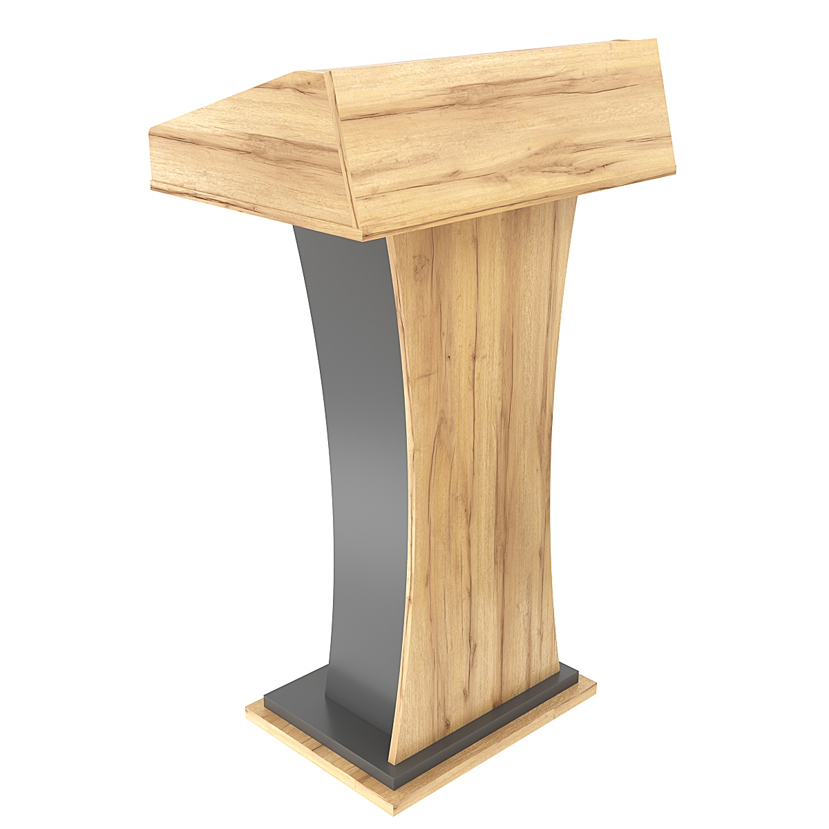 Кафедра для выступлений Конференс №12 Дуб Золотистый и Темно-Серый