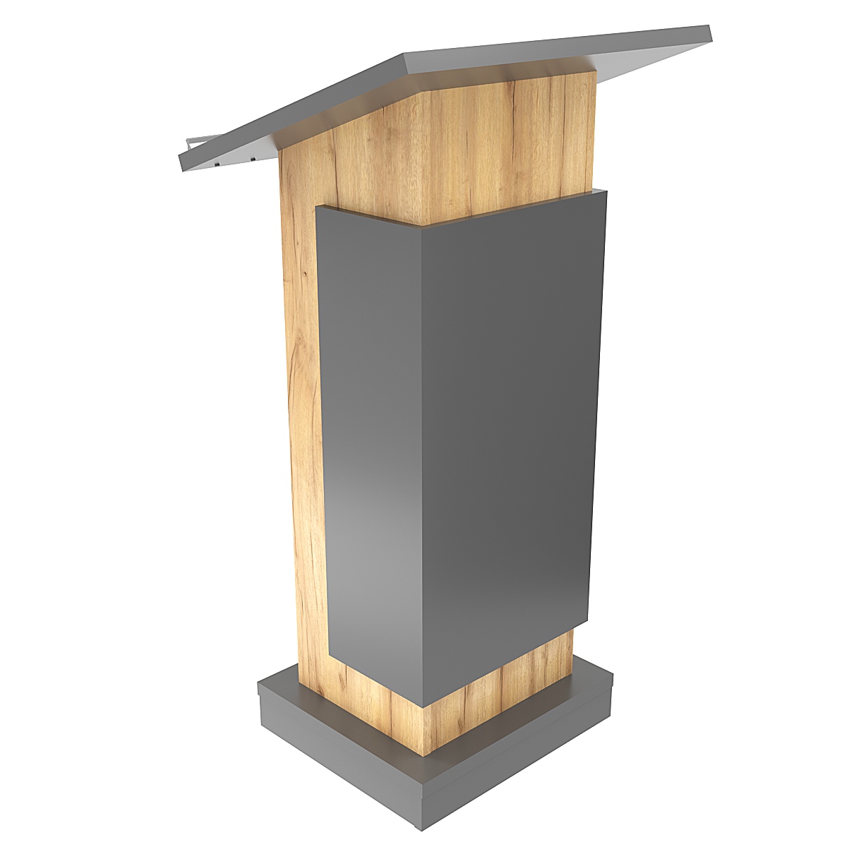 Кафедра для выступлений Конференс №13 Дуб Золотистый и Темно-Серый