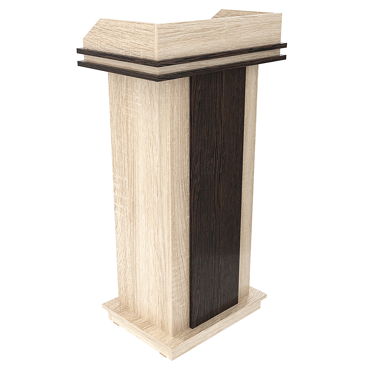 Кафедра для выступлений Конференс №15 Дуб Сонома + Дуб Венге