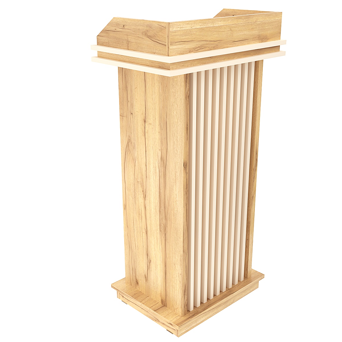 Кафедра для выступлений Конференс №16 Дуб Золотистый Крем Вайс