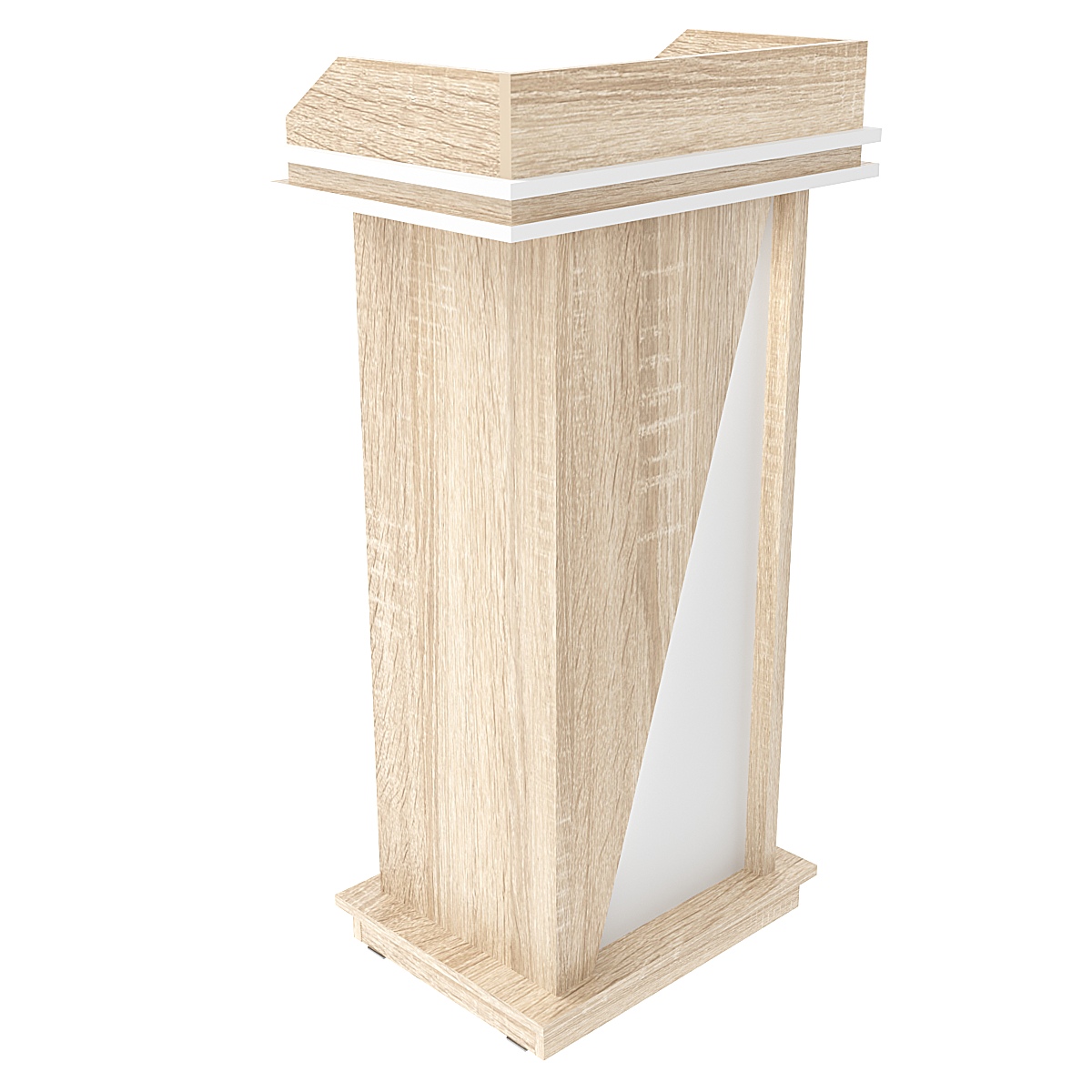 Кафедра для выступлений Конференс №17А Дуб Сонома + Белый