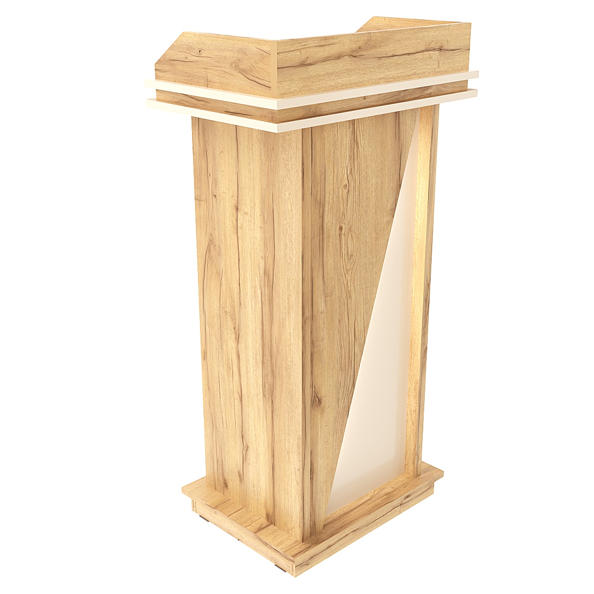 Кафедра для выступлений Конференс №17А Дуб Золотистый Крем Вайс