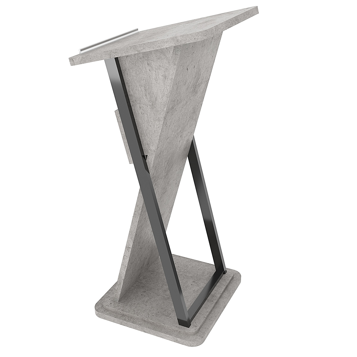 Кафедра для выступлений Конференс №20 Бетон Чикаго светло-серый F186 ST9