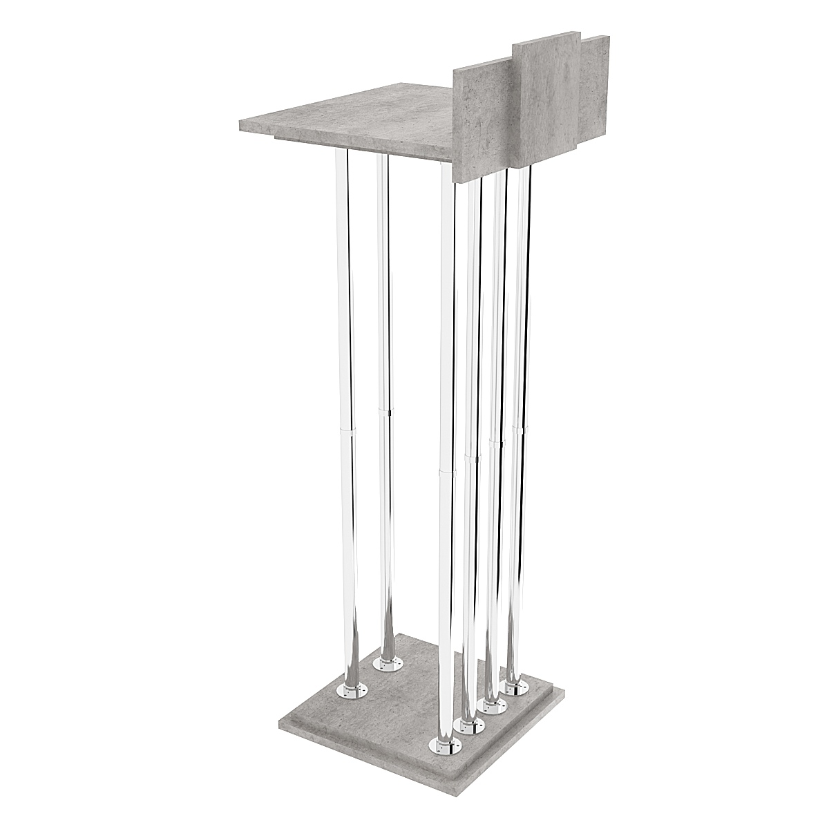 Кафедра для выступлений Конференс №3-ВБ Бетон Чикаго светло-серый F186 ST9