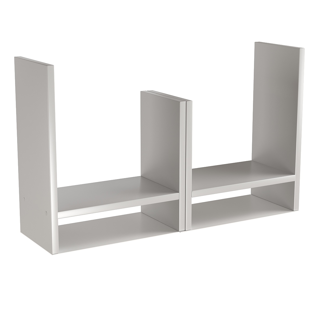 Полка настольная Вектор №1А Серый