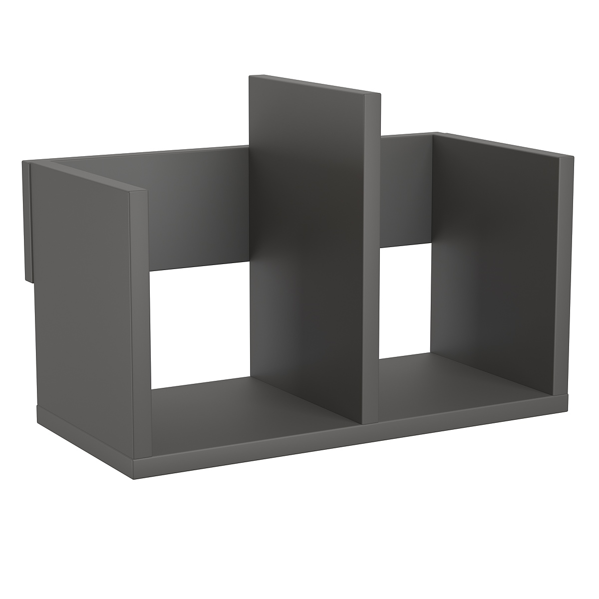 Полка настольная Вектор №3 Антрацит