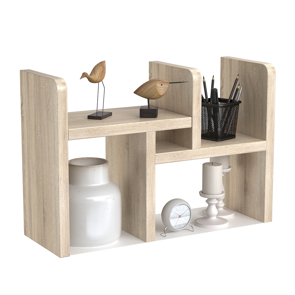 Полка настольная Вектор №14 Дуб Сонома