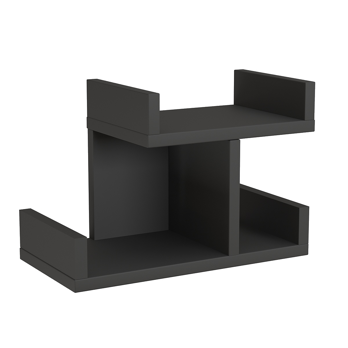 Полка настольная Вектор №17 Черный